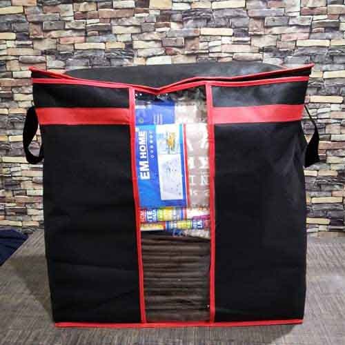 BLANKET / CLOTH BAG BLACK 100 GSM