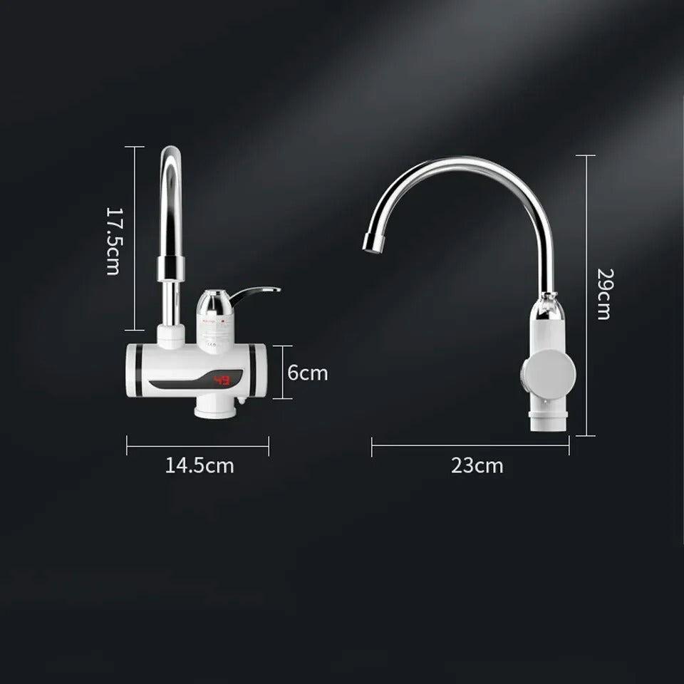 Electric Water Heater Faucet Tap With Display