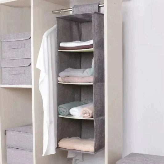 5 LAYER FOLDING HANGING SHELVES