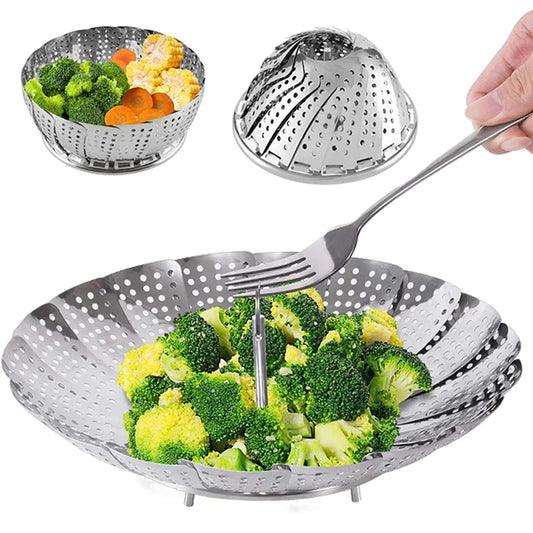 Steam Stainless Steel Food Steamer.