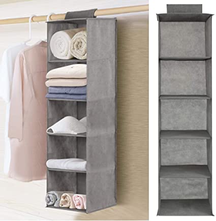 5 LAYER FOLDING HANGING SHELVES