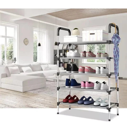 6 Layers Shoe Rack Steel – High Quality