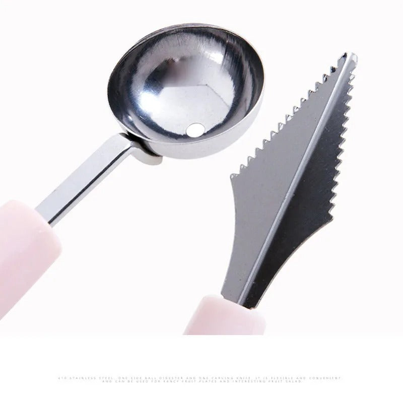 2 In 1 Melon Digging Scoop