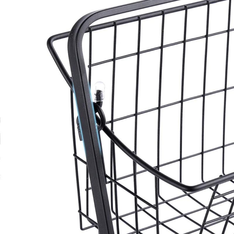 2-Tier Iron Storage Basket