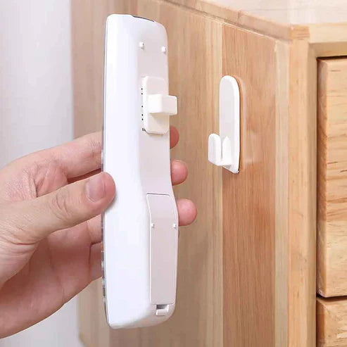 Adhesive Hook Holder Wall Mounted 2 Pcs Set