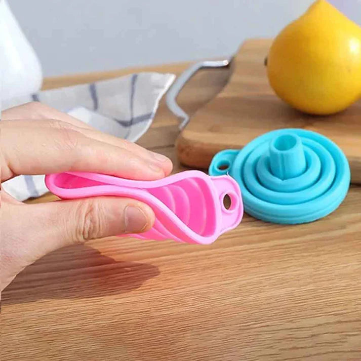 Collapsible Silicone Funnel