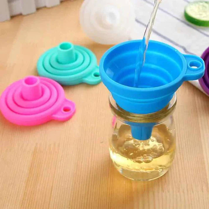 Collapsible Silicone Funnel