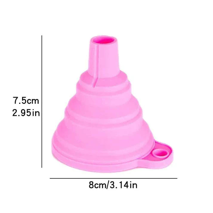 Collapsible Silicone Funnel