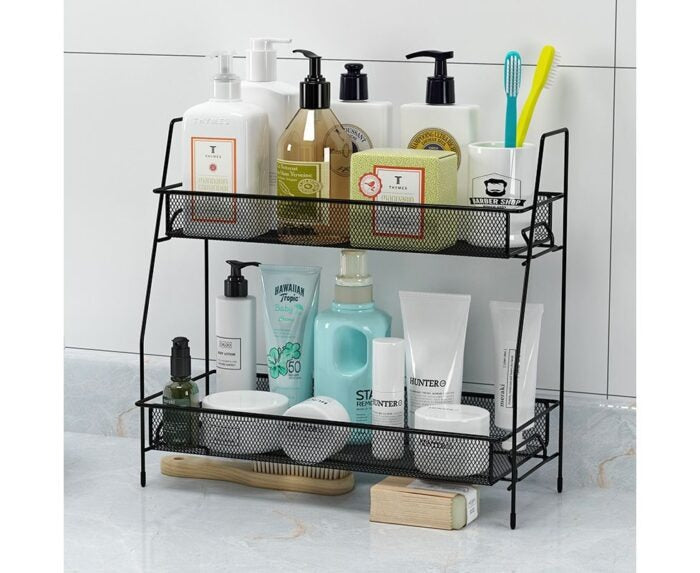 2 LAYER MULTI PURPOSE IRON ORGANIZER SHELF