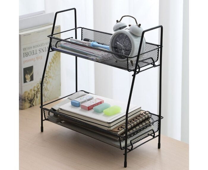 2 LAYER MULTI PURPOSE IRON ORGANIZER SHELF