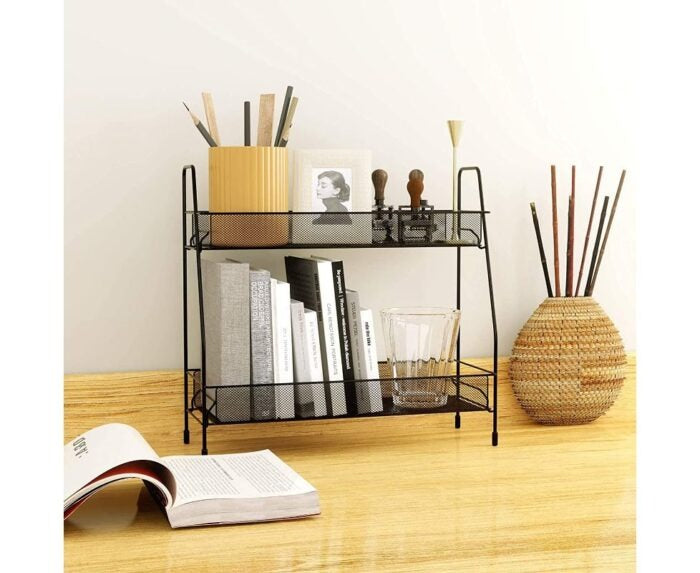 2 LAYER MULTI PURPOSE IRON ORGANIZER SHELF