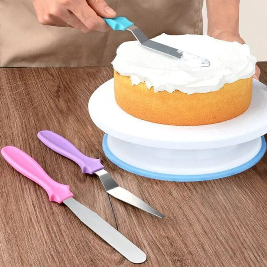 3 Pcs Cake Decoration Tool – Cake Cream Spreading Tool