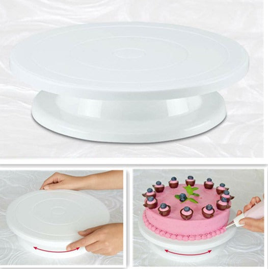 360 Rotating Cake Decorating Stand