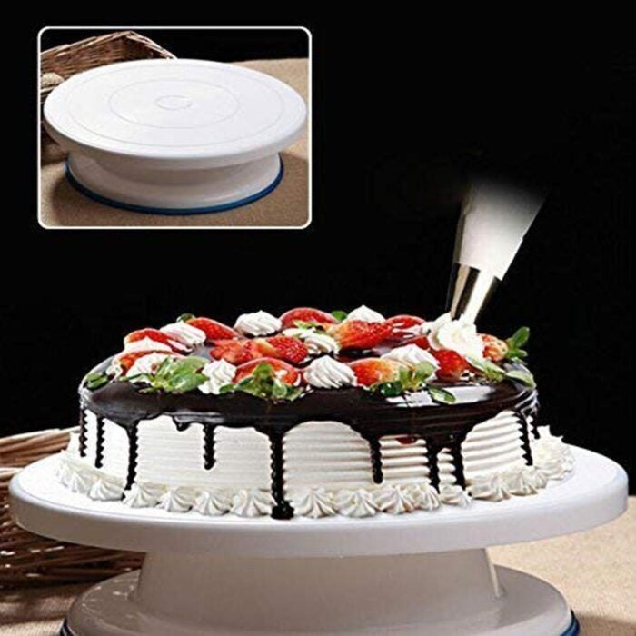 360 Rotating Cake Decorating Stand