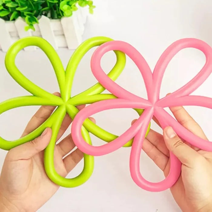 2 Pc Silicone Flower Pot Stand Heat Resistant