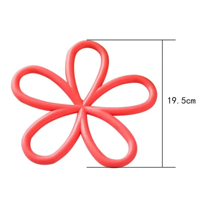 2 Pc Silicone Flower Pot Stand Heat Resistant