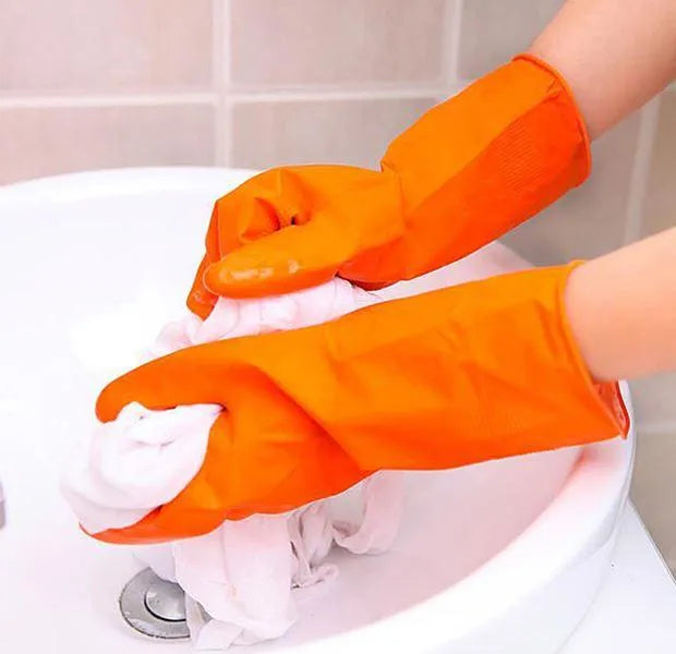 Rubber Gloves for cleaning & Kitchen Household