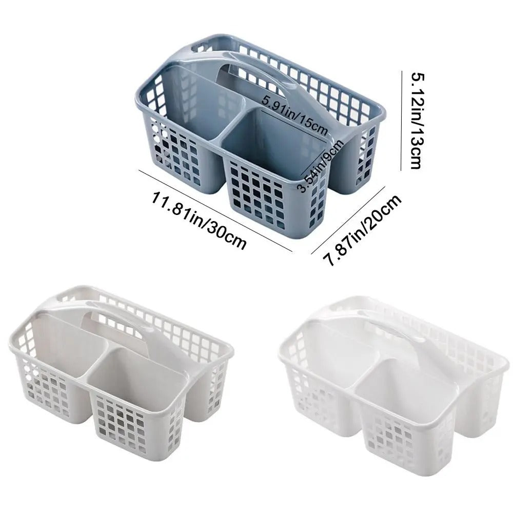 3 COMPARTMENT STORAGE BASKET